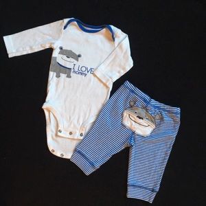 🐶Carter’s “I Love Mommy” 2 Piece Outfit 🐶